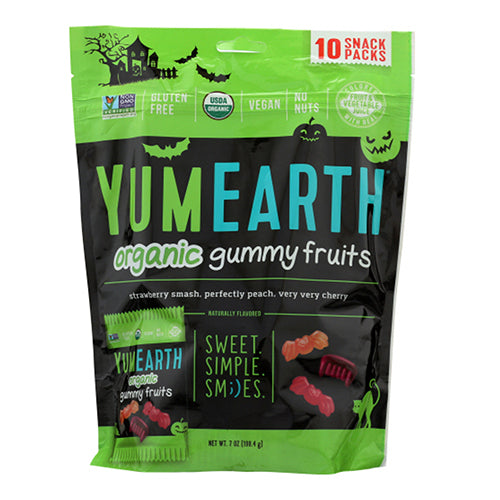 Yum Earth, Gummy Fruit Halloween, 7 Oz(Case Of 18)