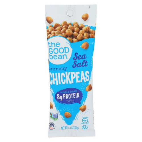 The Good Bean, Chickpea Snack Sea Salt, 1.4 Oz(Case Of 10)