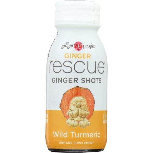 Ginger People, Shot Rescue Wld Tmrc Gngr, 2 Oz(Case Of 12)