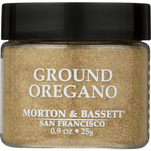 Morton & Bassett, Seasoning Oregano Ground, 0.9 Oz