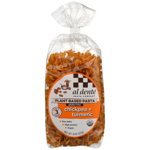 Al Dente, Pasta Chickpea Turmeric, 8 Oz(Case Of 6)