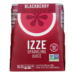 Izze Beverage, Sparkling Juice Blackberry, 33.6 Oz(Case Of 6)
