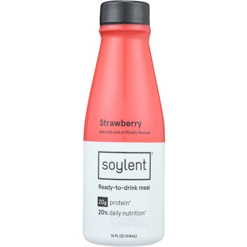 Soylent, Bev Strawberry, 14 Oz(Case Of 12)