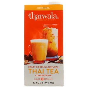 Thaiwala, Tea Cncntrte Thai Orig, 32 Oz(Case Of 6)