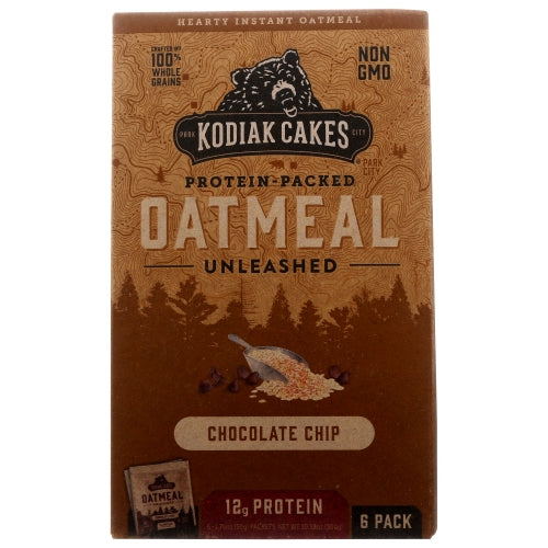 Kodiak Cakes, Oatmeal Chocolate Chip, Case of 6 X 10.58 Oz