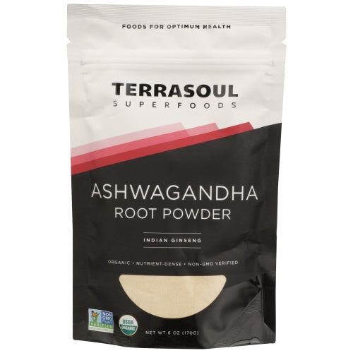 Terrasoul Superfoods, Ashwagandha Pwdr Org, 6 Oz(Case Of 4)