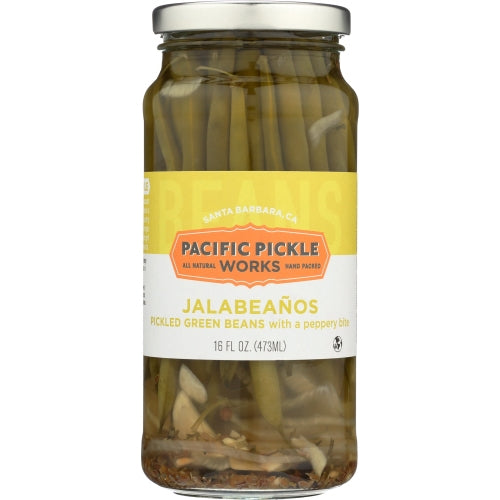 Pacific Pickle Works, Green Bean Pickled, 16 Oz(Case Of 6)