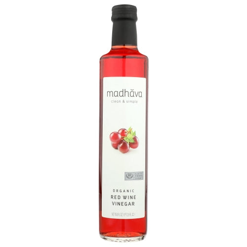 Madhava Honey, Vinegar Red Wine, 500 Ml(Case Of 6)