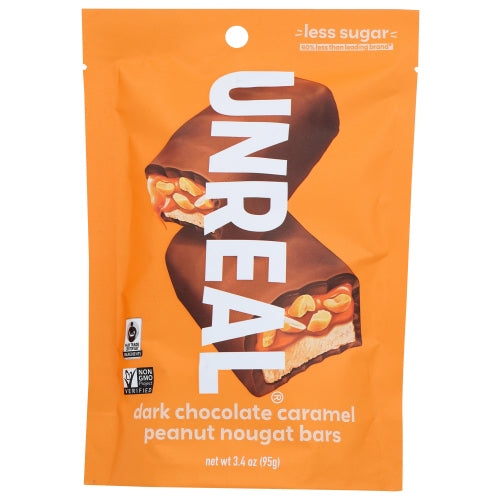 Unreal, Choc Bar Dk Crml Pnt Nugt, 3.4 Oz(Case Of 6)