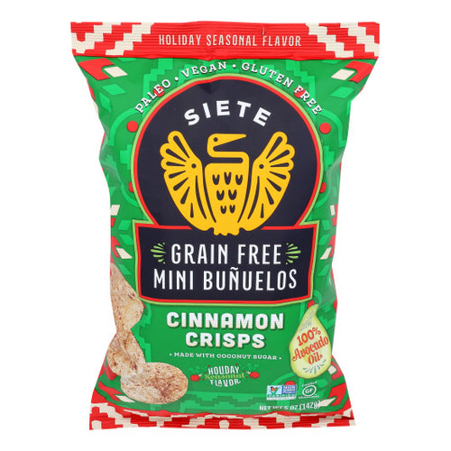 Siete, Bunuelos Cinn Crisps, 5 Oz(Case Of 12)