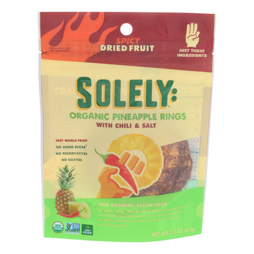 Solely, Fruit Dry Pnapl Ring Chil, 2.2 Oz(Case Of 8)