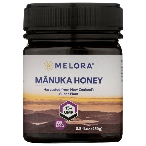 Melora, Manuka Honey UMF 15+ MGO 525+, 8.8 Oz