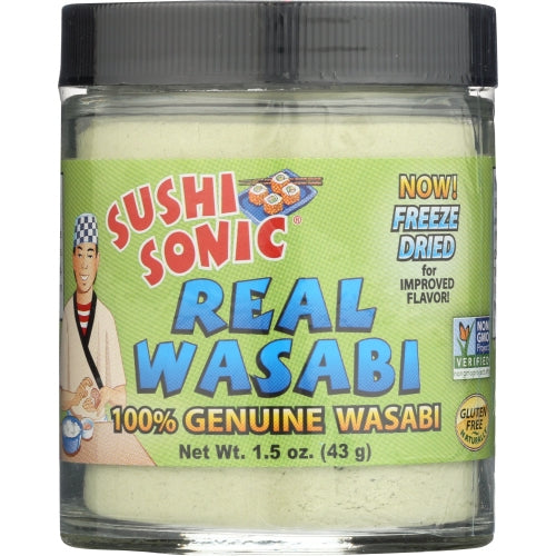 Sushi Sonic, Wasabi Pwdr 100%, 1.5 Oz(Case Of 12)