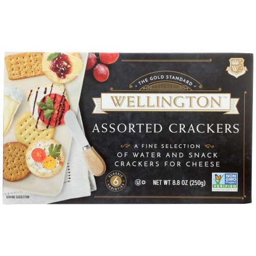 Wellington, Cracker Biscuit Astd, 8.8 Oz(Case Of 12)