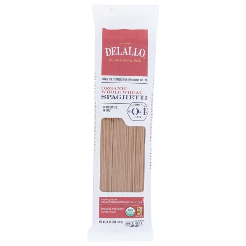 Delallo, Pasta Whlwht Spaghetti, Case of 16 X 16 Oz