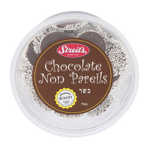 Streits, Chocolate Non Pareils, 11 Oz(Case Of 6)