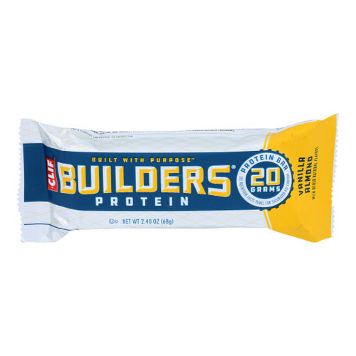 Clif Builder, Clif Builder's Vanilla Almond Bar, 2.4 Oz(Case Of 12)