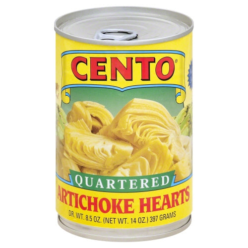 Cento, Artichoke Qrtrd Brine, 14 Oz(Case Of 12)