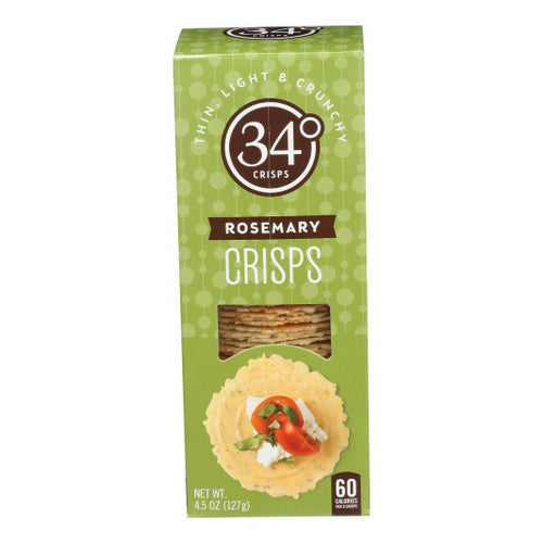 34 Degrees, Crispb Read Rosemary, 4.5 Oz(Case Of 12)