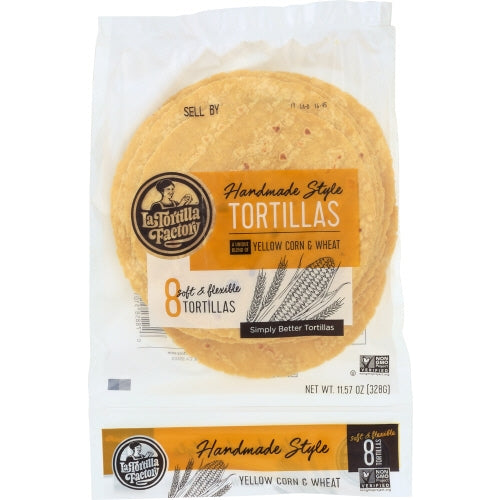 La Tortilla Factory, Tortilla Corn Hms Yllw, 11.57 Oz(Case Of 12)