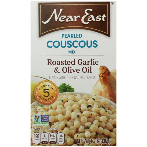 Near East, Couscous Prld Rstd Grlc&O, 4.7 Oz(Case Of 12)