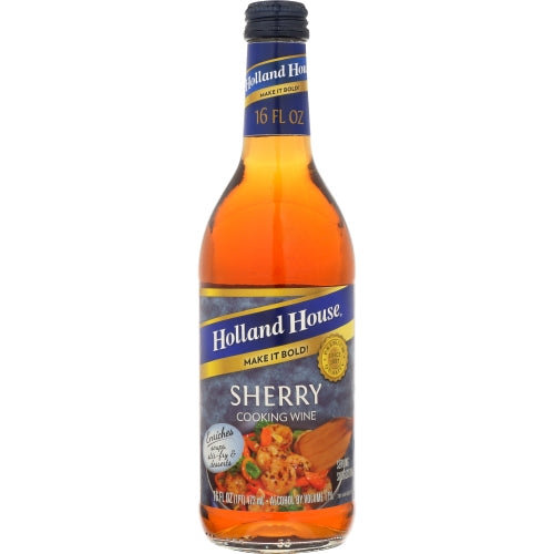 Holland House, Cook Wine Sherry, 16 Oz(Case Of 6)