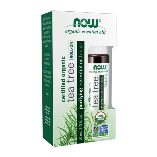 Now Foods, Organic Roll On, Tea Tree 10 ml