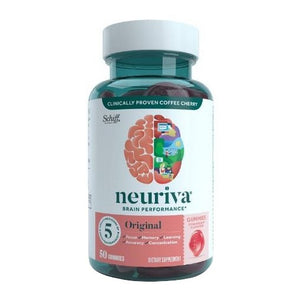 Neuriva, Original Brain Performance Strawberry Gummies, 50 Count