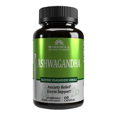 Windmill Health, Aswagandha, 1100 Mg, 60 Caps