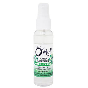 O MY!, Hand Sanitizer Eucalyptus, 2 Oz