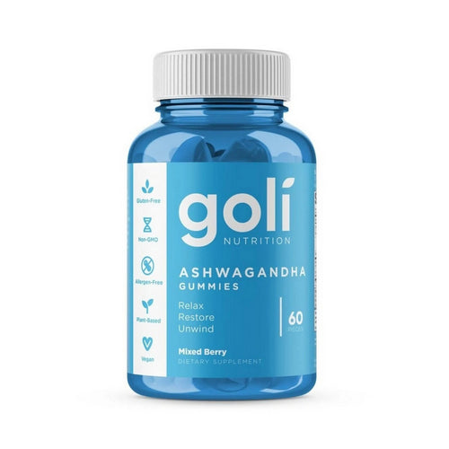 Goli Nutrition, Ashwagandha Gummies, 60 Count