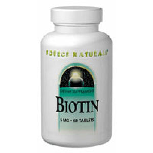 Source Naturals, Biotin, 5 mg, 120 Tabs