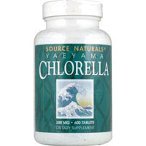 Source Naturals, Chlorella, 200 MG, From Yaeyama 300 Tabs