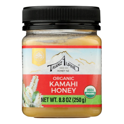 Tranzalpine, Organic Kamahi Honey, 8.8 Oz (Case of 3)