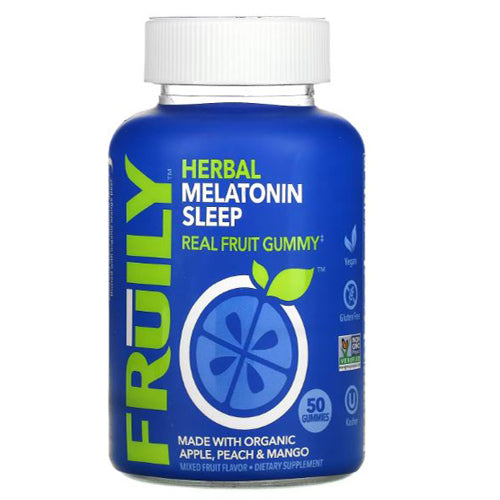 Fruily, Melatonin Sleep Mixed Fruit, 50 Gummies