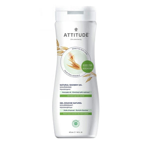 Attitude, Shower Gel Nourishing Avocado, 16 Oz