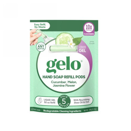 Gelo, Soap Pod Cucumber Melon, 50 Oz