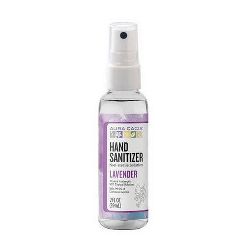 Aura Cacia, Hand Sanitizer Lavender, 2 Oz