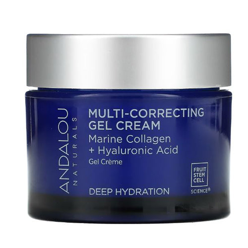 Andalou Naturals, Deep Hydration Correction Gel Cream, 1.7 Oz