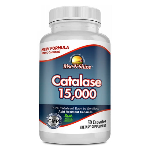 Rise-N-Shine, Catalase 15,000, 30 Caps