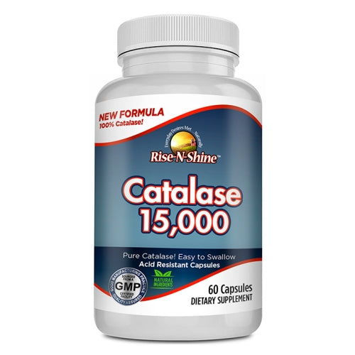 Rise-N-Shine, Catalase 15,000, 60 Caps