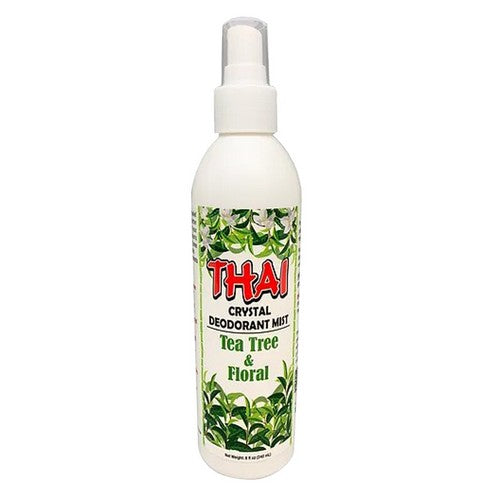 Thai Deodorant Stone, Thai Deodorant Mist Tea Tree Floral, 8 Oz