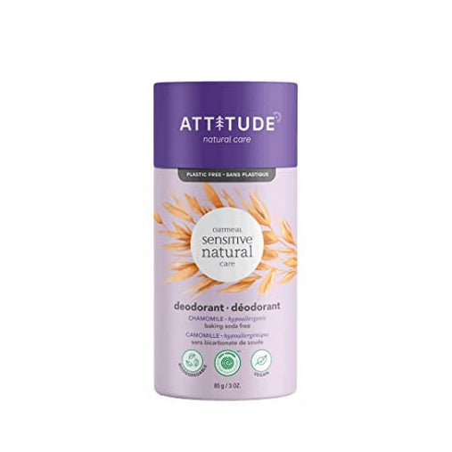 Attitude, Baking Soda-Free Deodorant Chamomile, 3 Oz