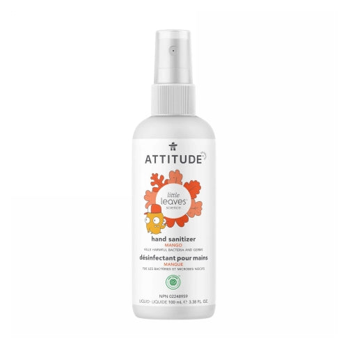 Attitude, Little Leaves Hand Sanitizer Mango, 3.5 Oz