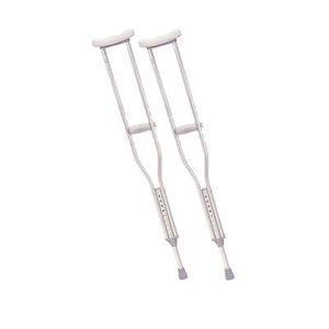 Drive Medical, Underarm Adjustable Aluminum Crutch Adult, 1 Count