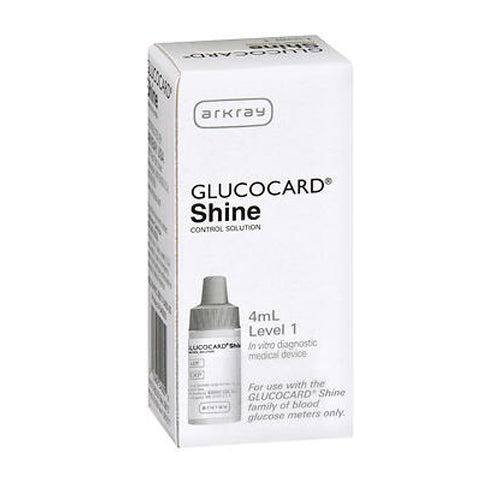 Glucocard, Glucocard Shine Control Solution, 1 Count