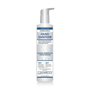 Giovanni Cosmetics, Hand Sanitizer Anti-bacterial, 8.5 Oz