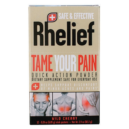 Rhelief, Rhelief Pain Drink Wild Cherry, 12 Count