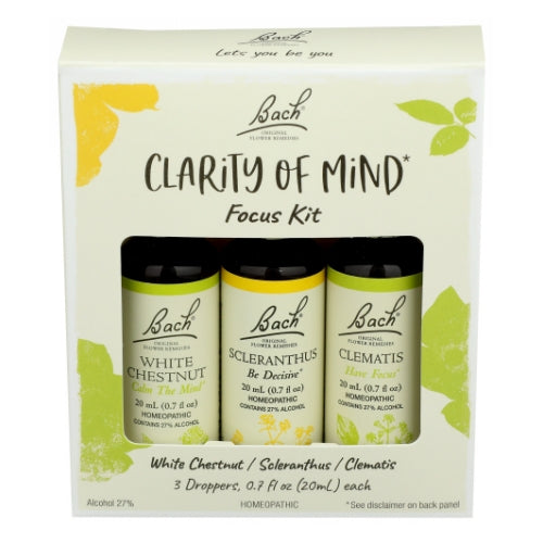 Bach, Clarity of Mind Focus Kit, 60 Ml