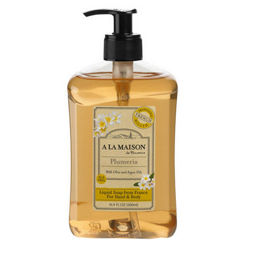 A La Maison, Liquid Soap Plumeria, 16.9 Oz